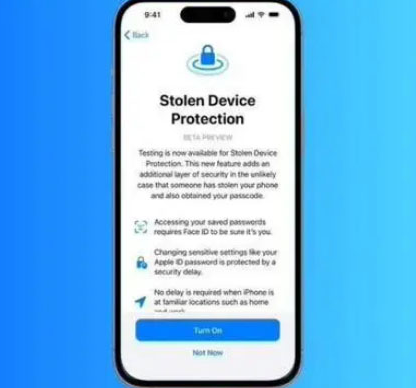 解放苹果授权维修店分享被盗设备保护功能开启方法 
