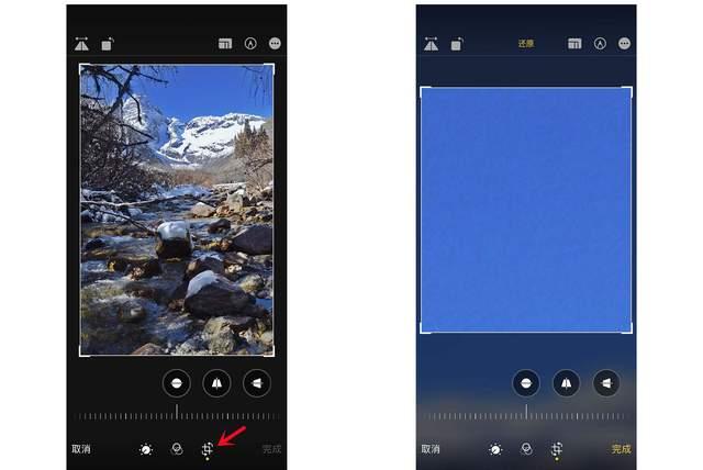 解放苹果手机维修分享iPhone手机如何使用裁剪功能隐藏照片 